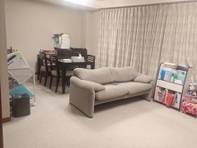 ワンちゃん幸せ♥足腰にやさしいフローリングに　目黒区S様邸